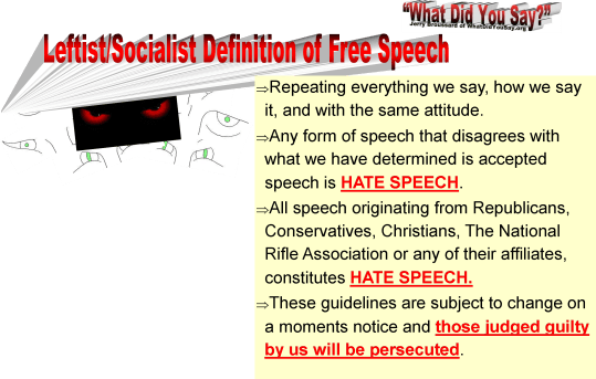free speech def